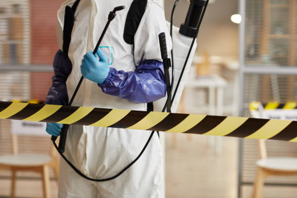 Professional Biohazard Cleanup technician working in Emerald Isle, NC